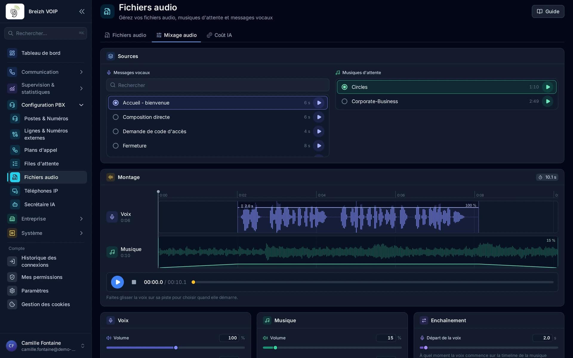 Create your voice messages without a studio